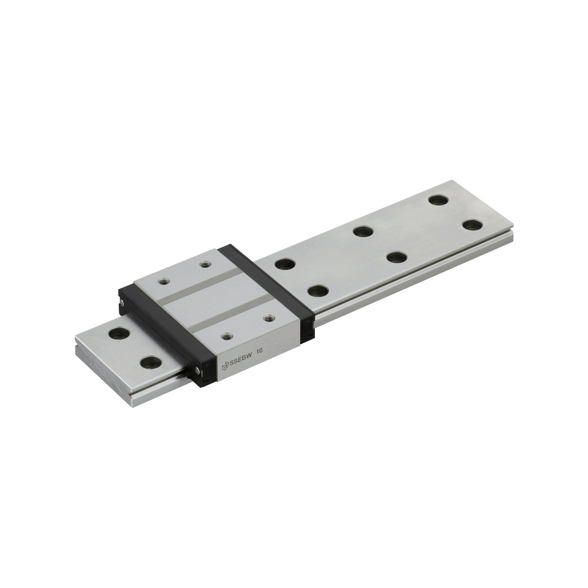 Miniature profiled rail guides / wide rail / material selectable