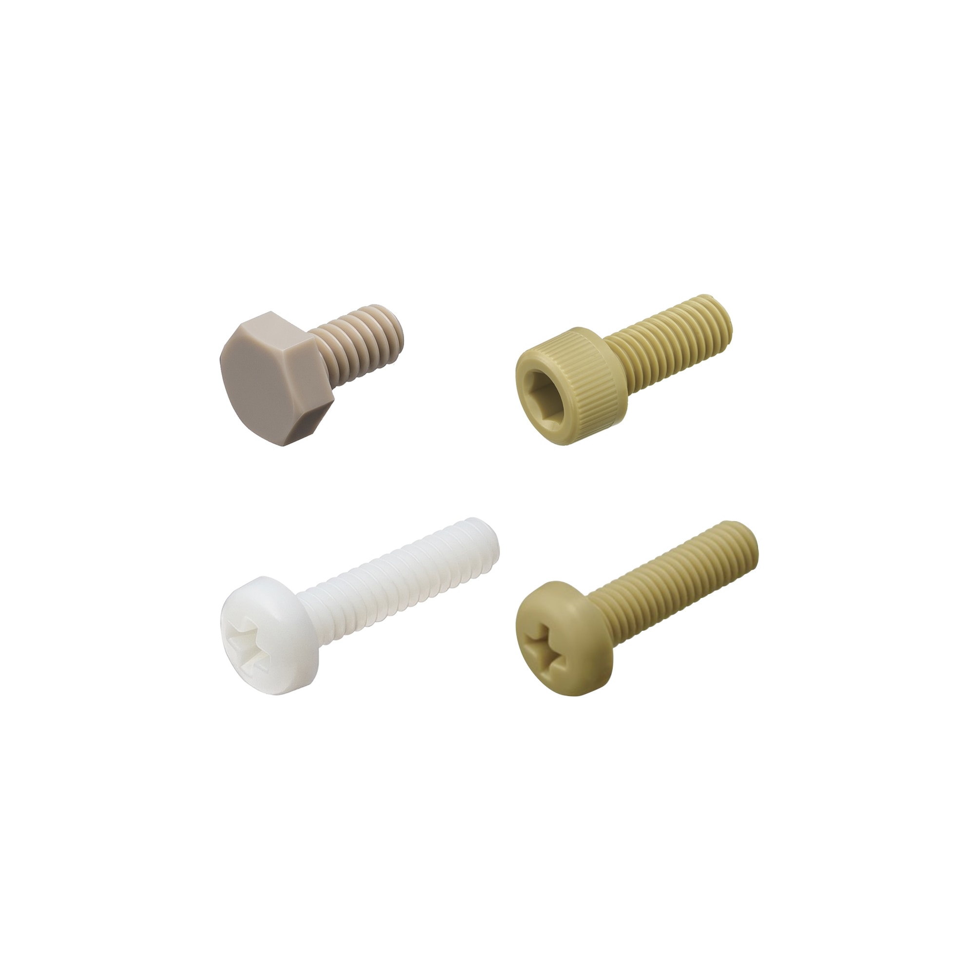 Resin Inch Bolt, Hex Bolt / Hex Socket Head Bolt / Pan Head Screw