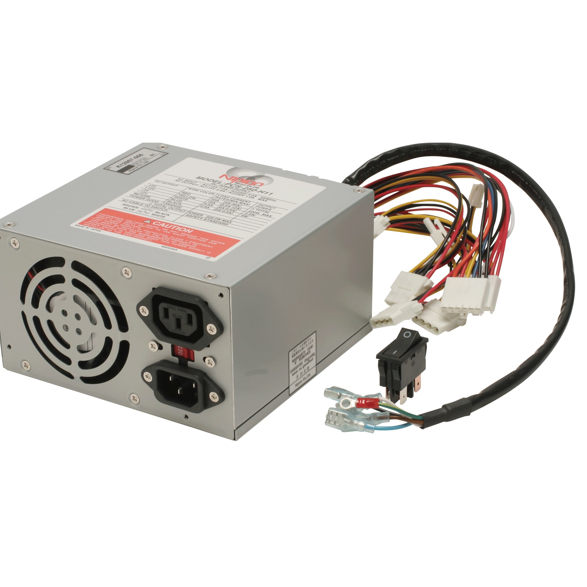 PC Power Supplies - PS/2, 250W | MISUMI | MISUMI