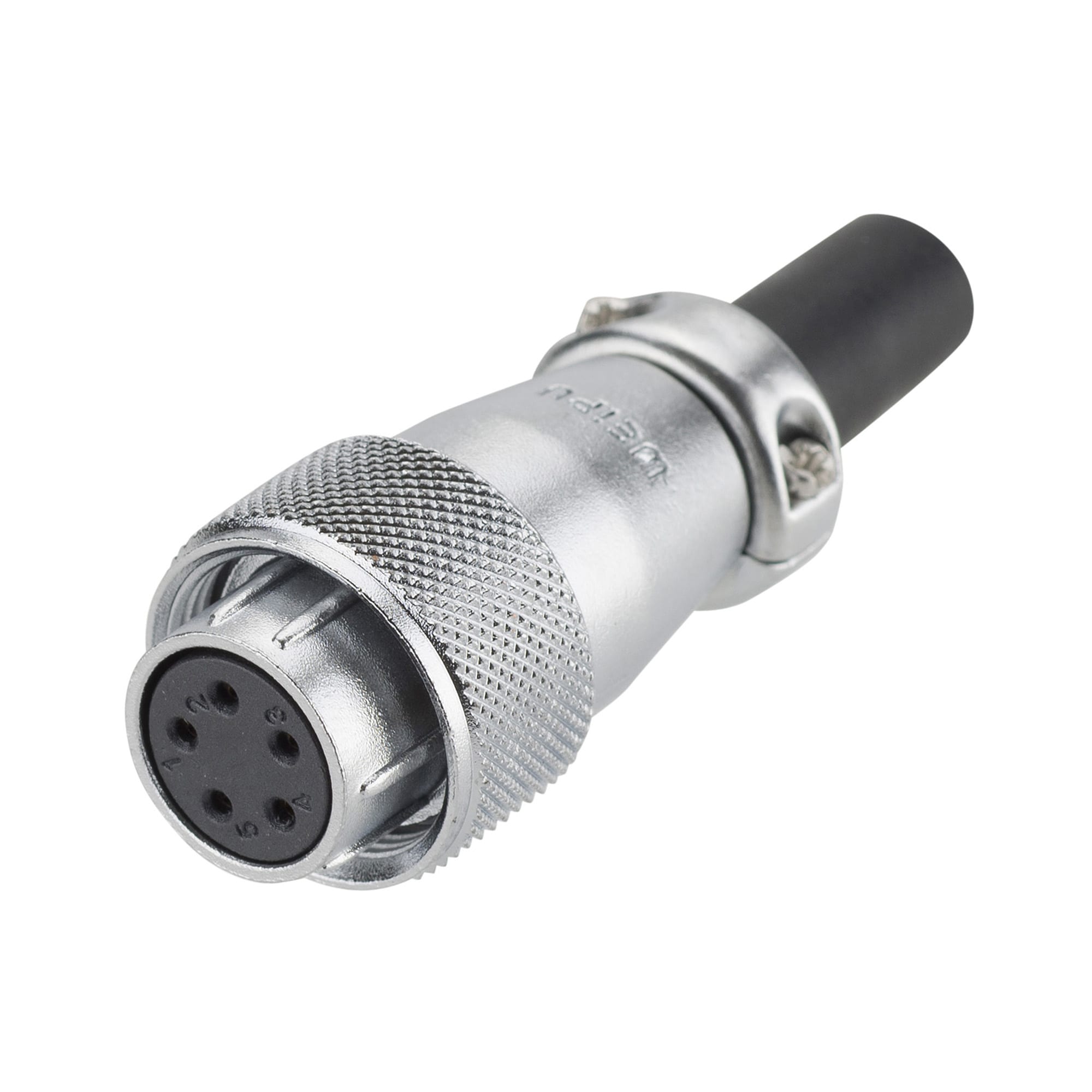 MNS-TSM-28-7-S | MNS Series Circular Connector - Threaded, Metal 