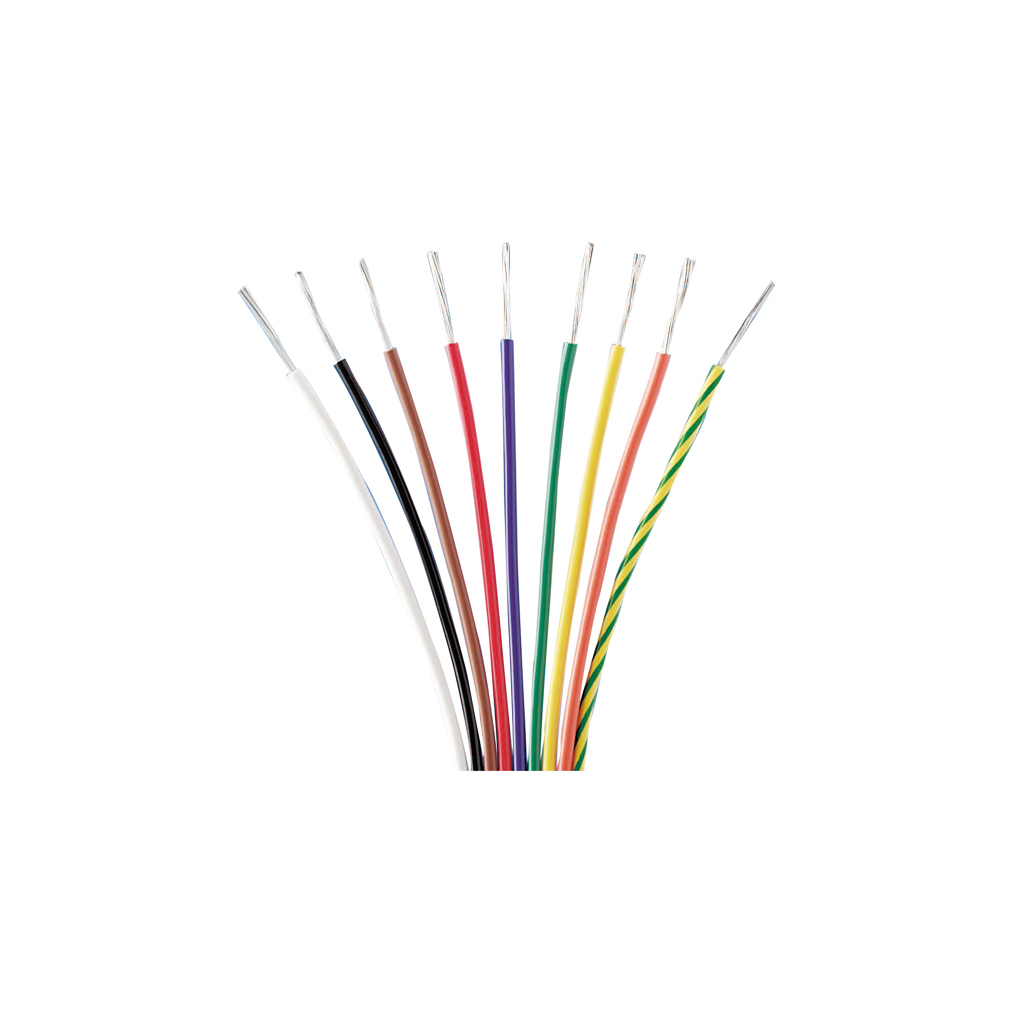 UL1015-14-YG-50  Hook-Up Wires - Single Core, UL 1015, 600V