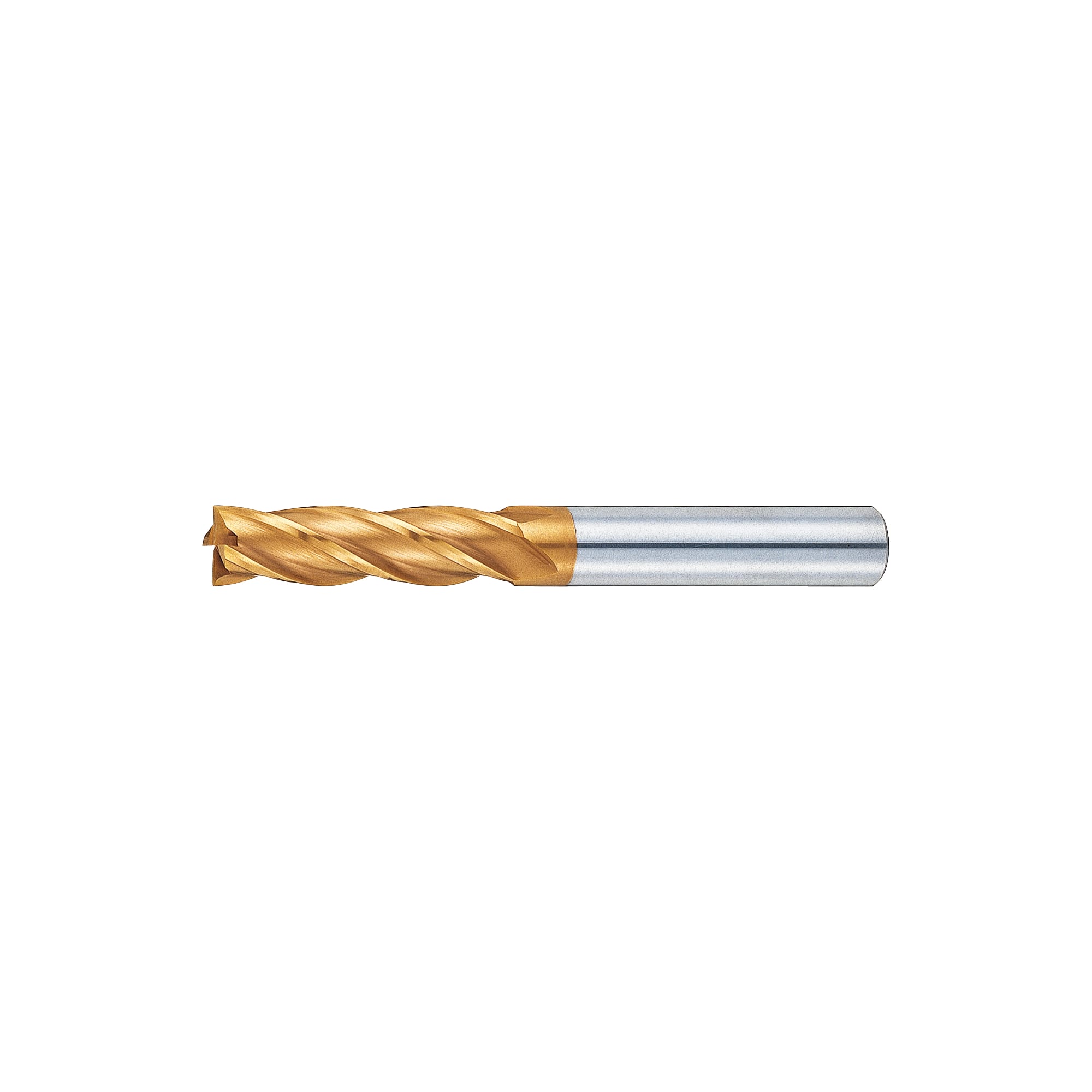 TSC series carbide square end mill, 4-flute / 3.5D Flute Length model
