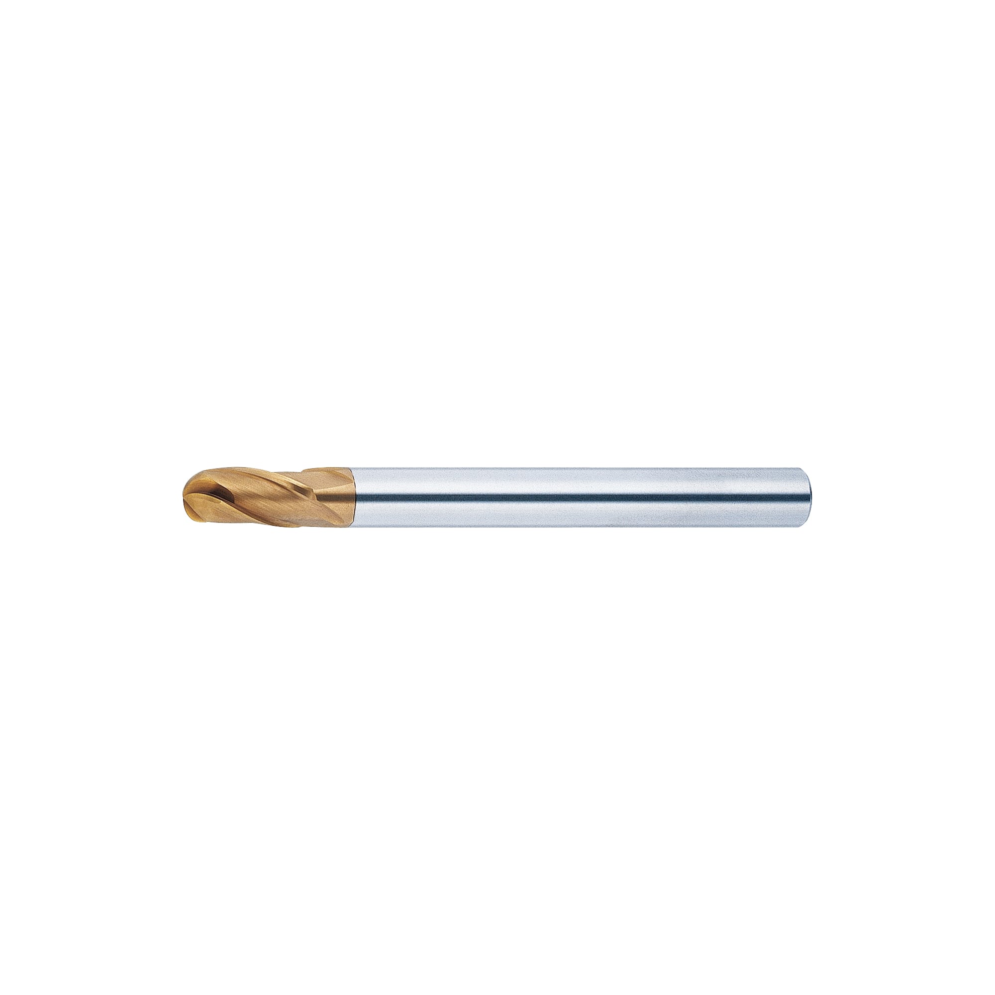 TSC series carbide ball end mill, 3-flute / regular model