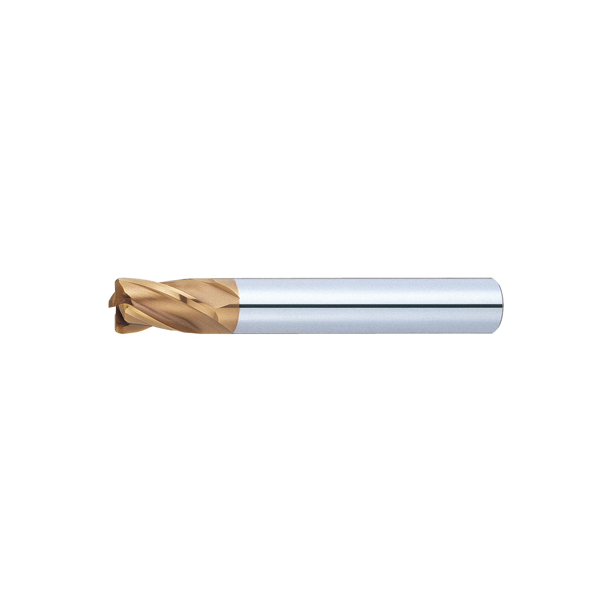 TSC series carbide radius end mill, 4-flute / stub model
