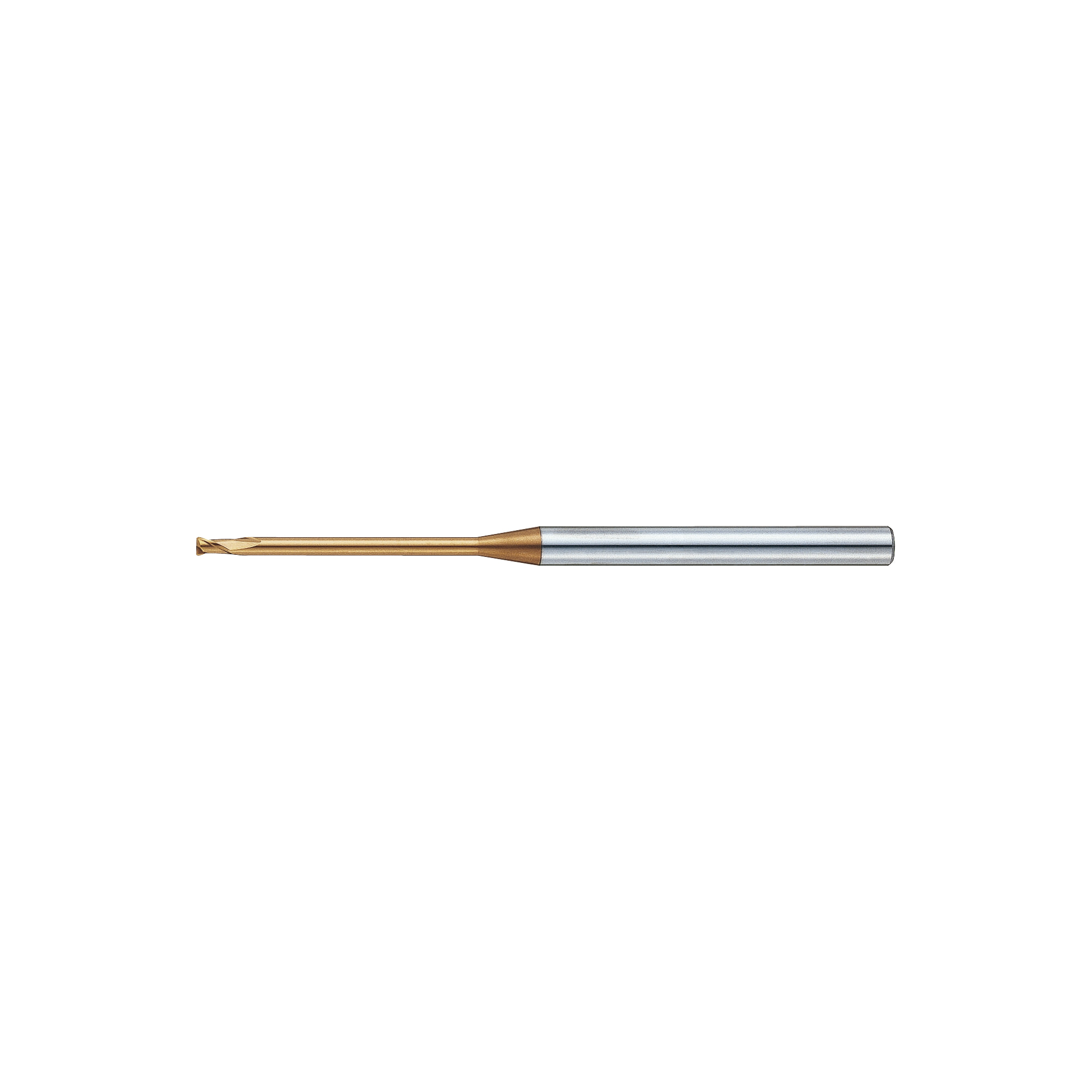 TSC series carbide long neck radius end mill, 2-flute, long neck model