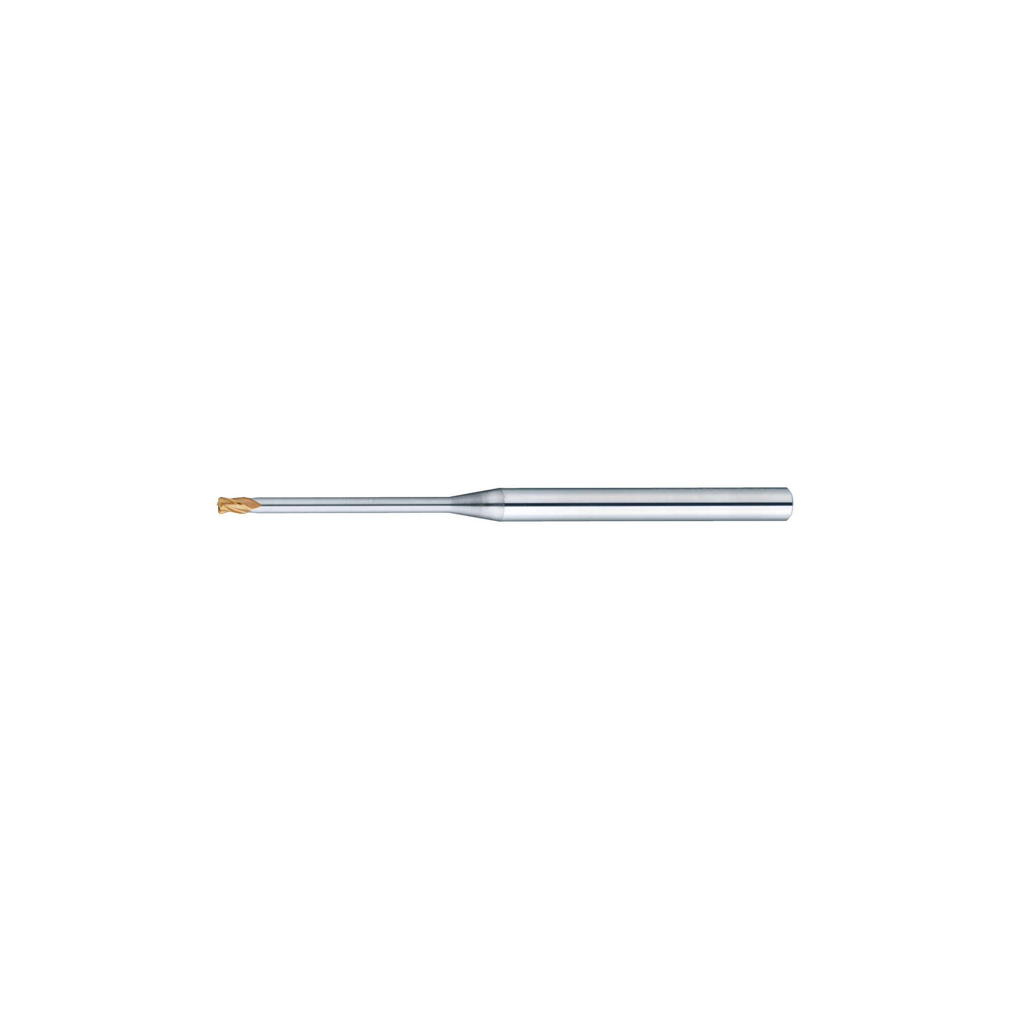 TSC series carbide long neck radius end mill, 4-flute / long neck model