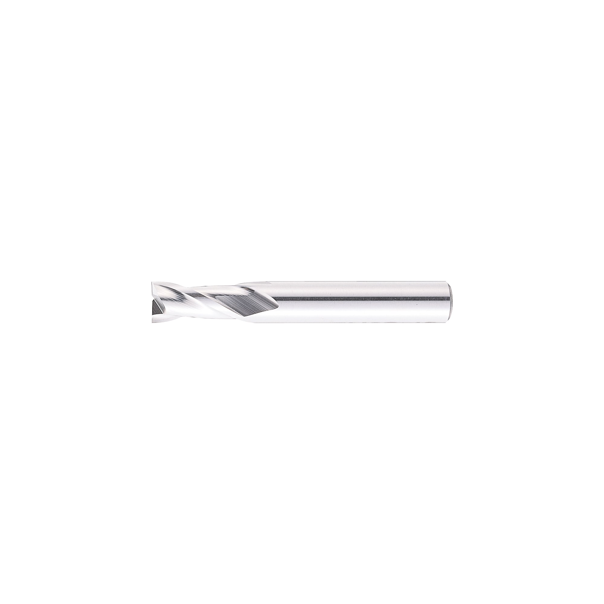 High-Speed Steel Square End Mill, 2-Flute / Short / Non-Coated Model