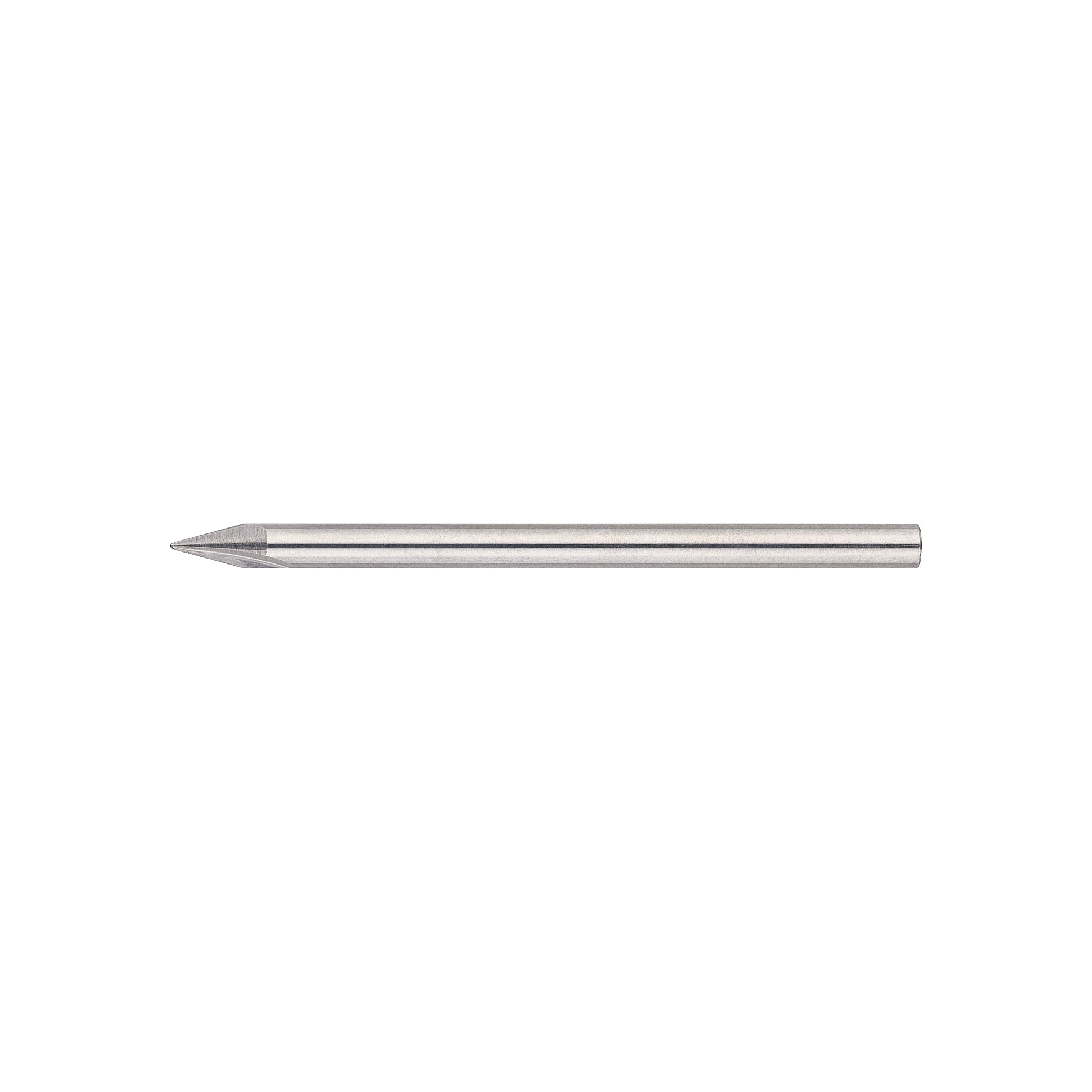 Carbide Drill for Submarine Gate, Tip Ball Type / 2-Flute / Straight Edge