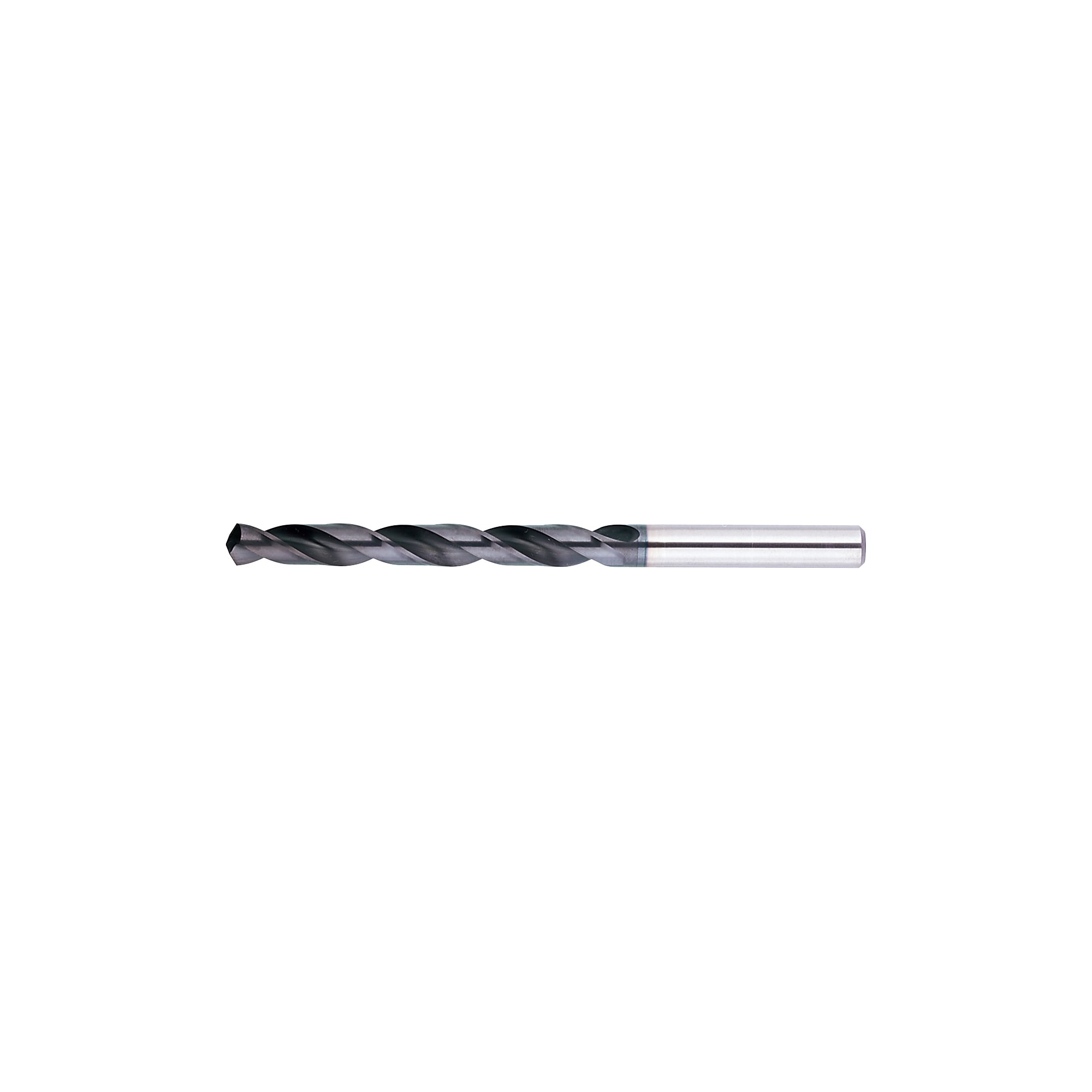 TiAlN Coated Carbide Drill, Straight Shank / Regular