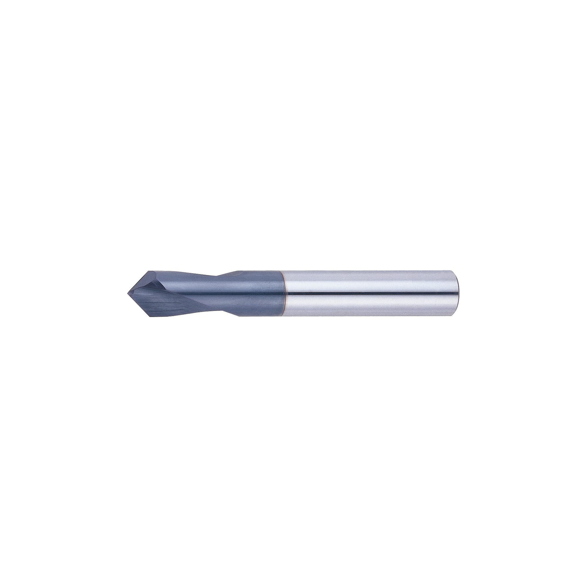 3/8" 90° Degree Carbide ALTiN NC Spot Drill 3" Long Melin Brand USA #57714 