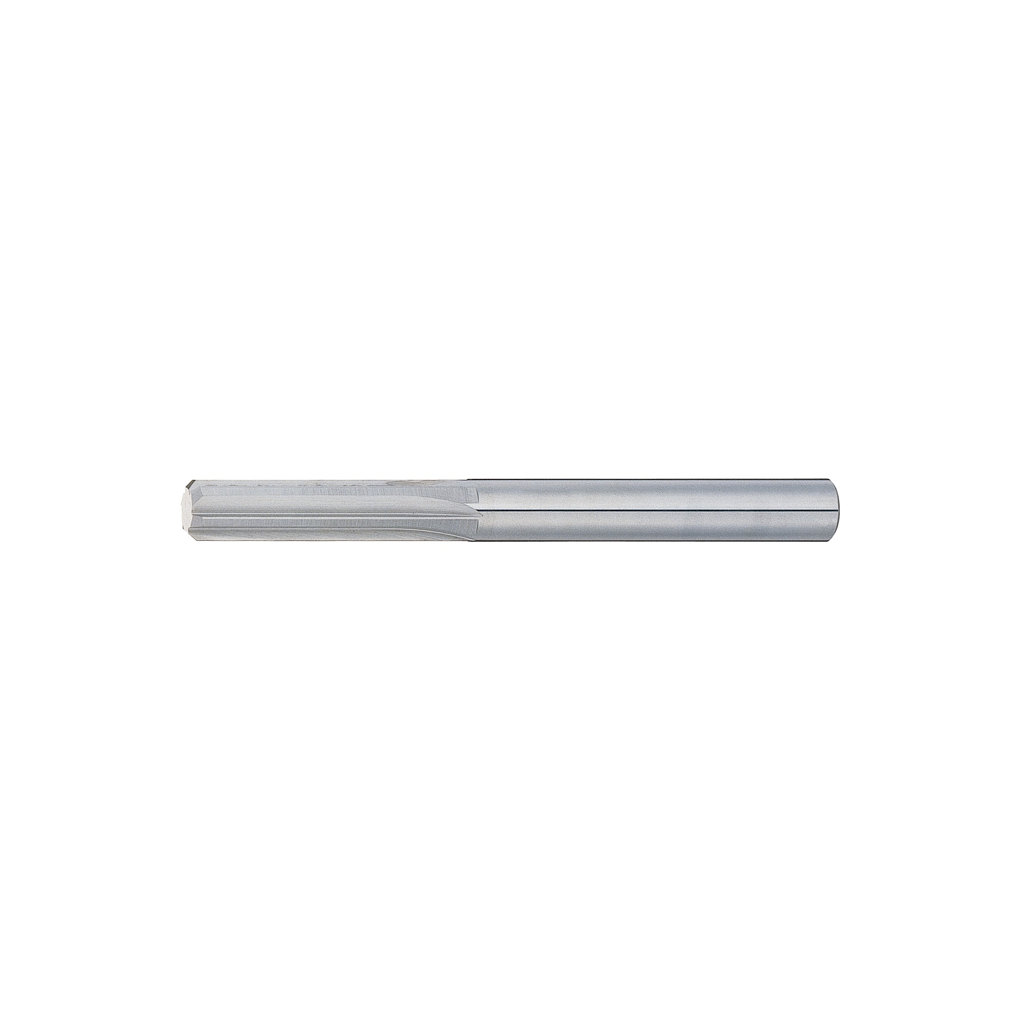 Carbide Straight Reamer, Non-Coated / TS Coat for High-Hardness Steel Machining