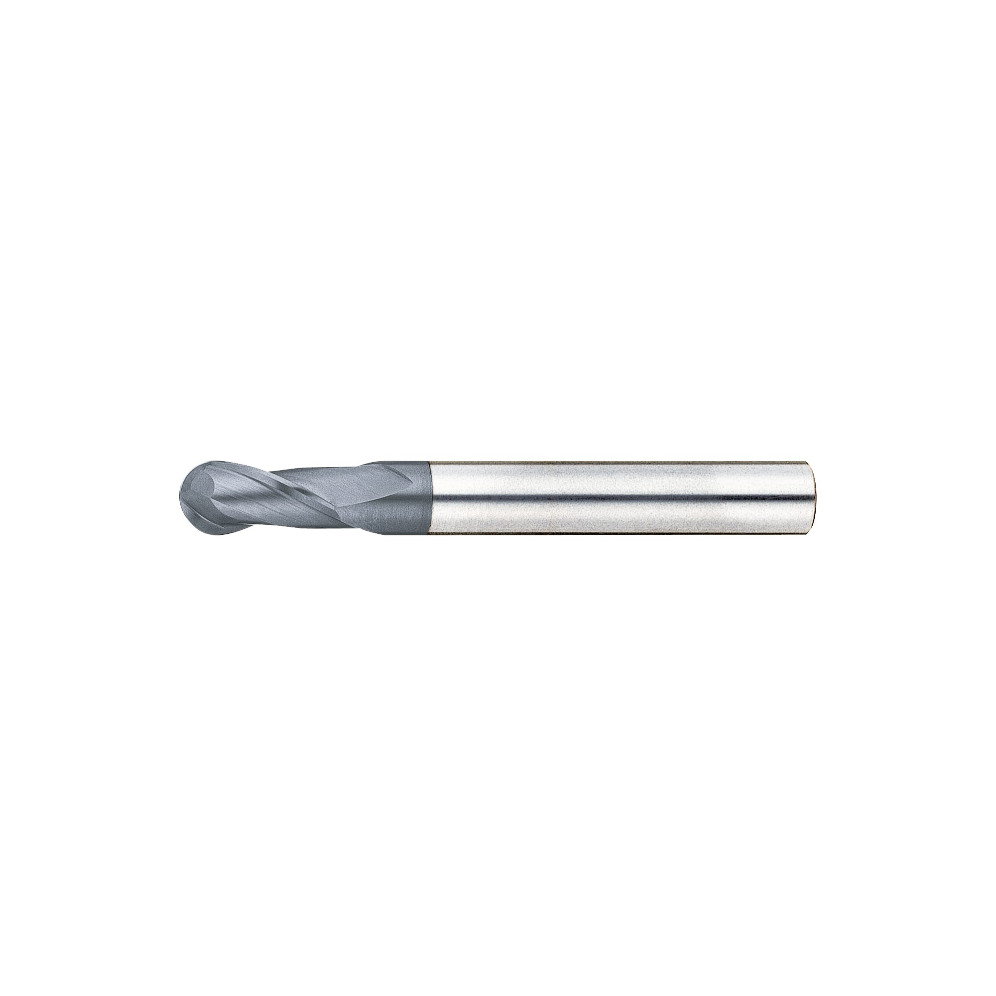XAL Series Carbide Ball End Mill, 2-Flute / Regular Model