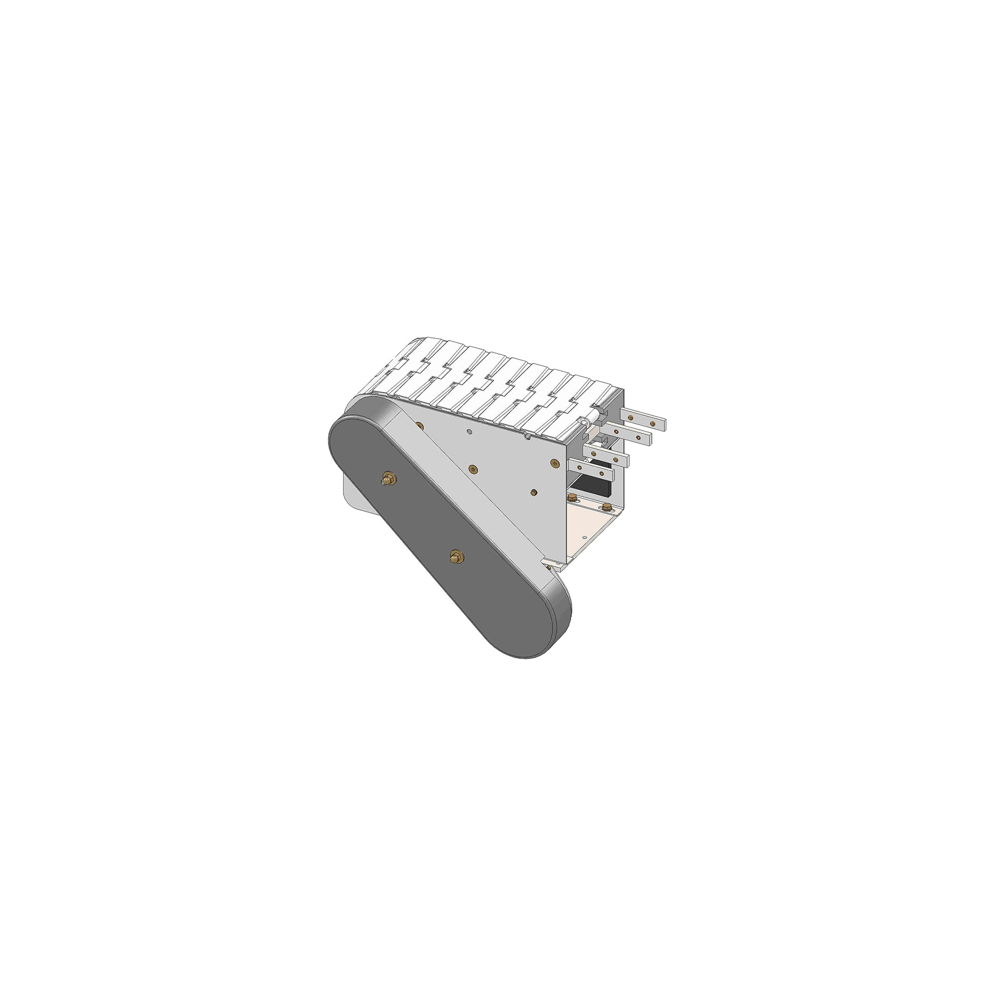Hinged Chain Conveyors / head drive station right / left without motor / EURO-flex 195