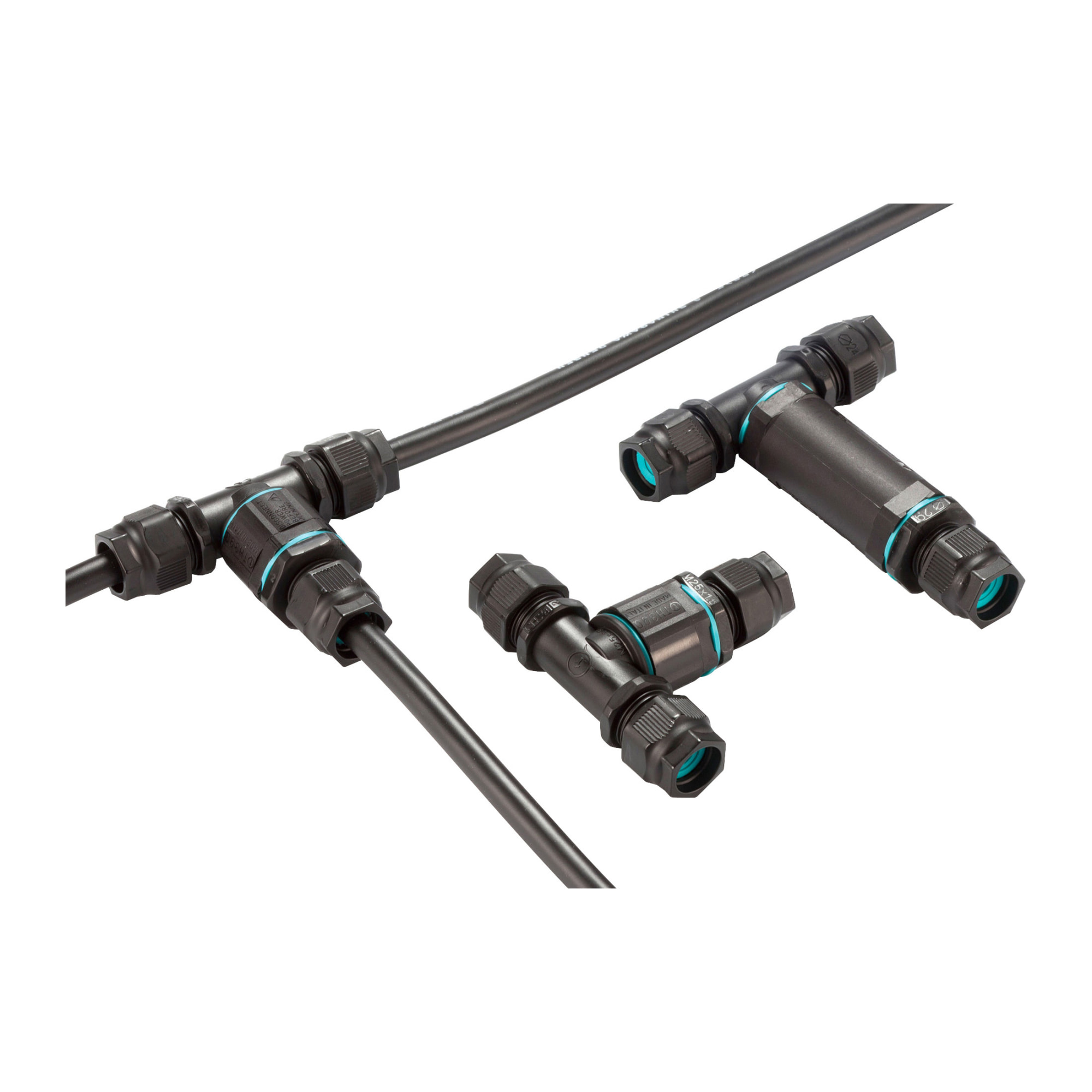 THB390T / 402T Branch T-Shaped Waterproof Relay Connector