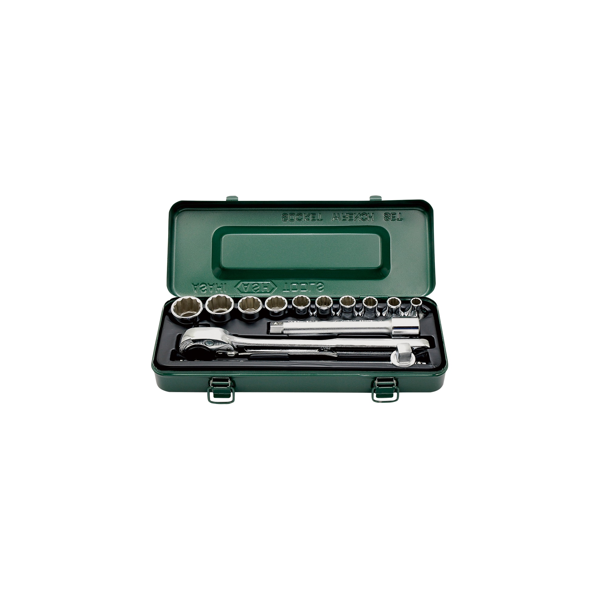 Socket Wrench Set (12 Sided Type / 12.7 mm Insertion Angle)