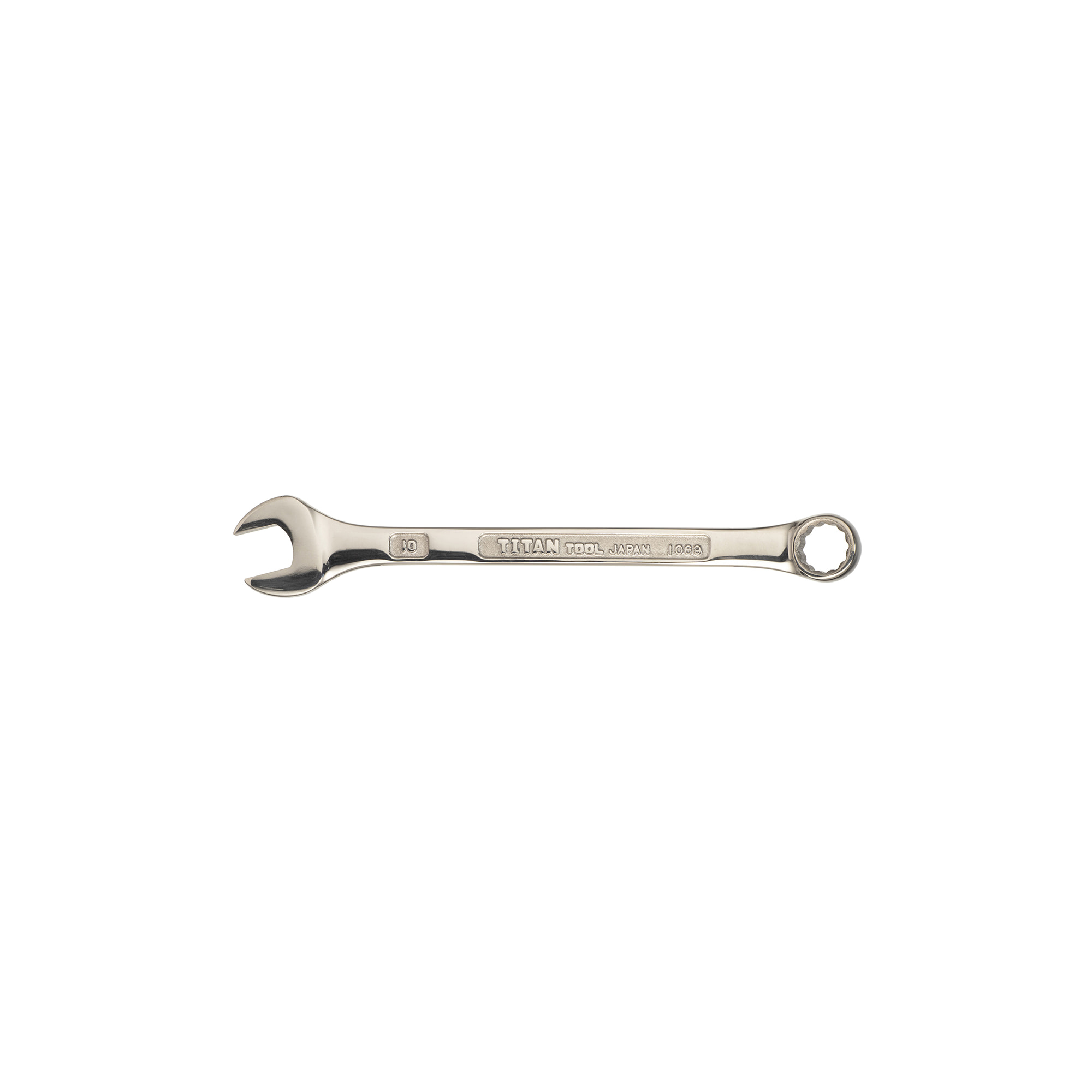 Titanium tool combination wrench