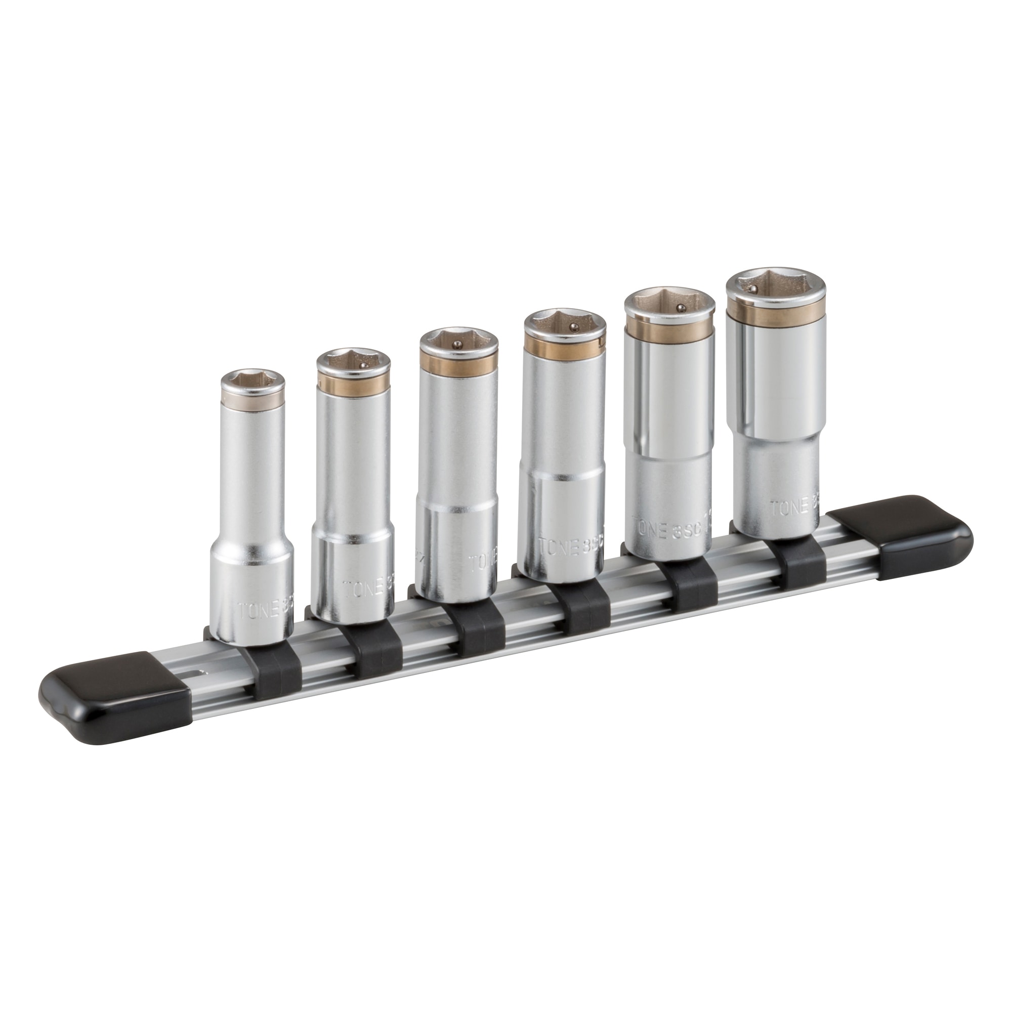 Nut Catch Deep Socket Set (Hexagonal with Holder) HSCL306