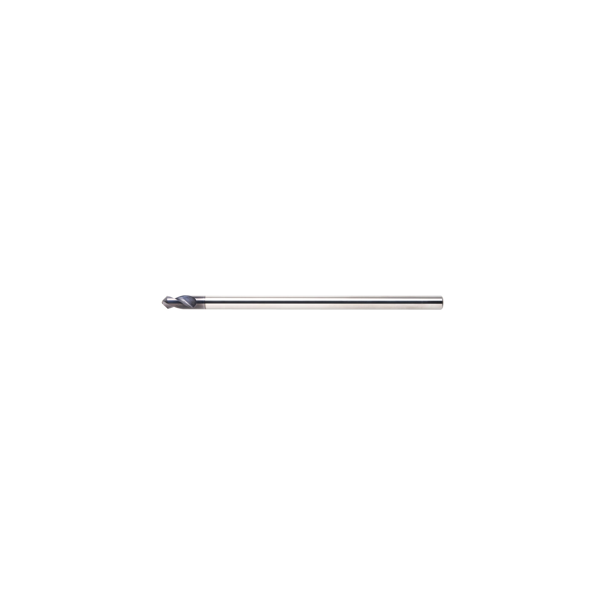 Carbide 2-Flute Leading Drill 90° Long AlTiN D932X