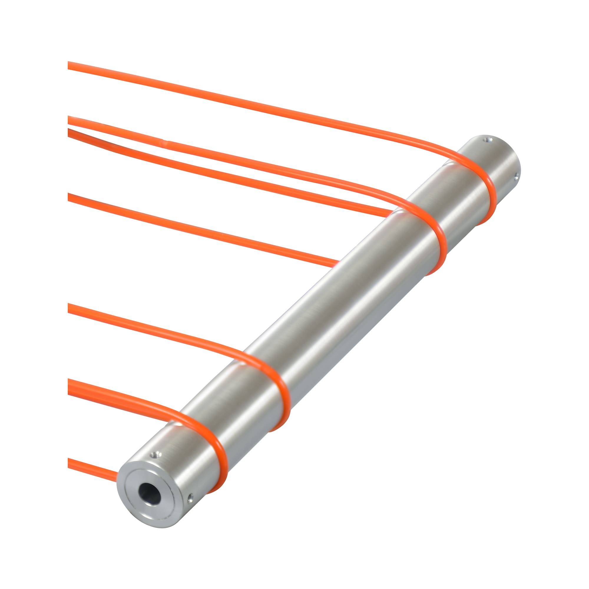 Grooved Roller for Round Belt (Both Ends Pitch Configurable Type) Set Screw Type