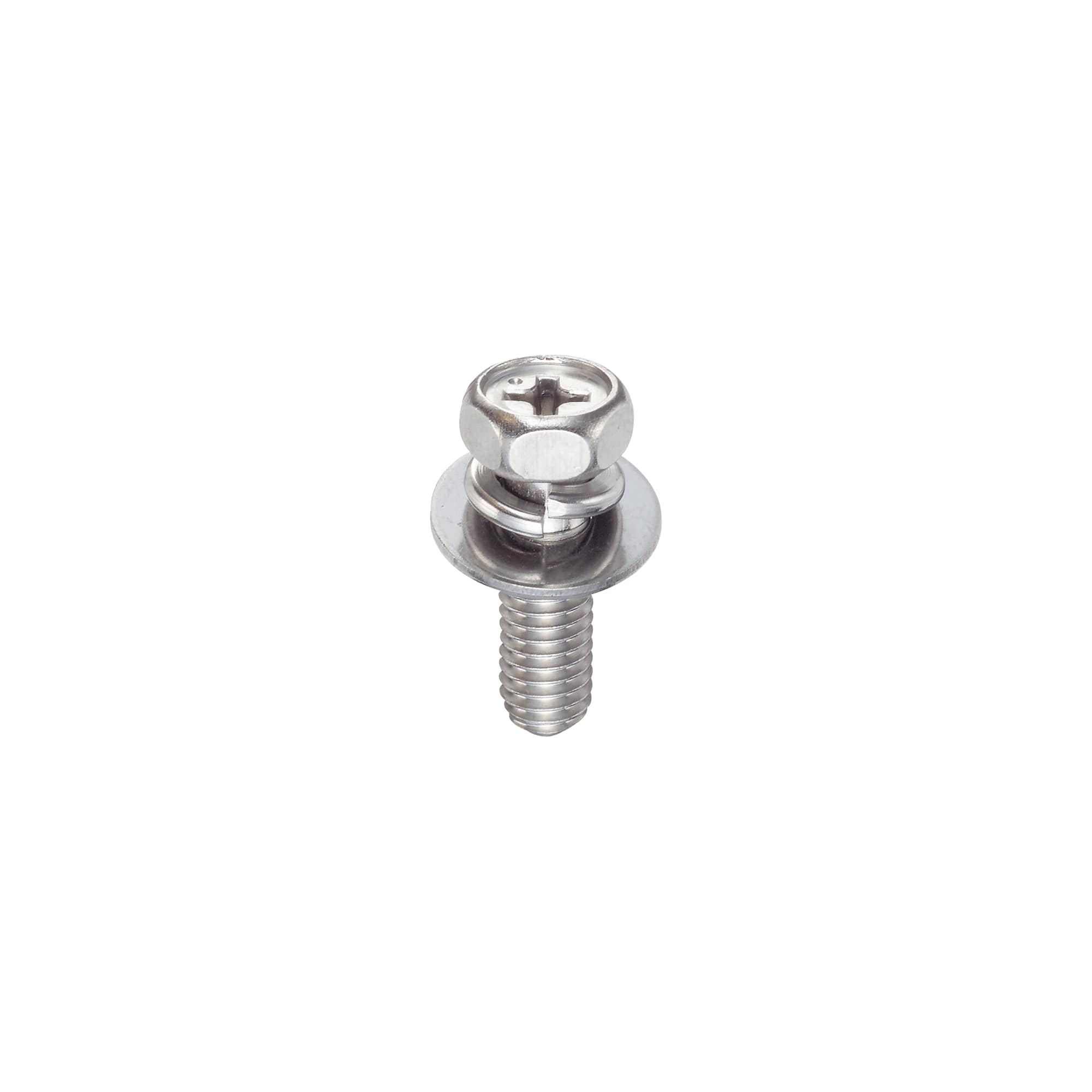 Cross Recessed Upset Screw with Washer - Single Item