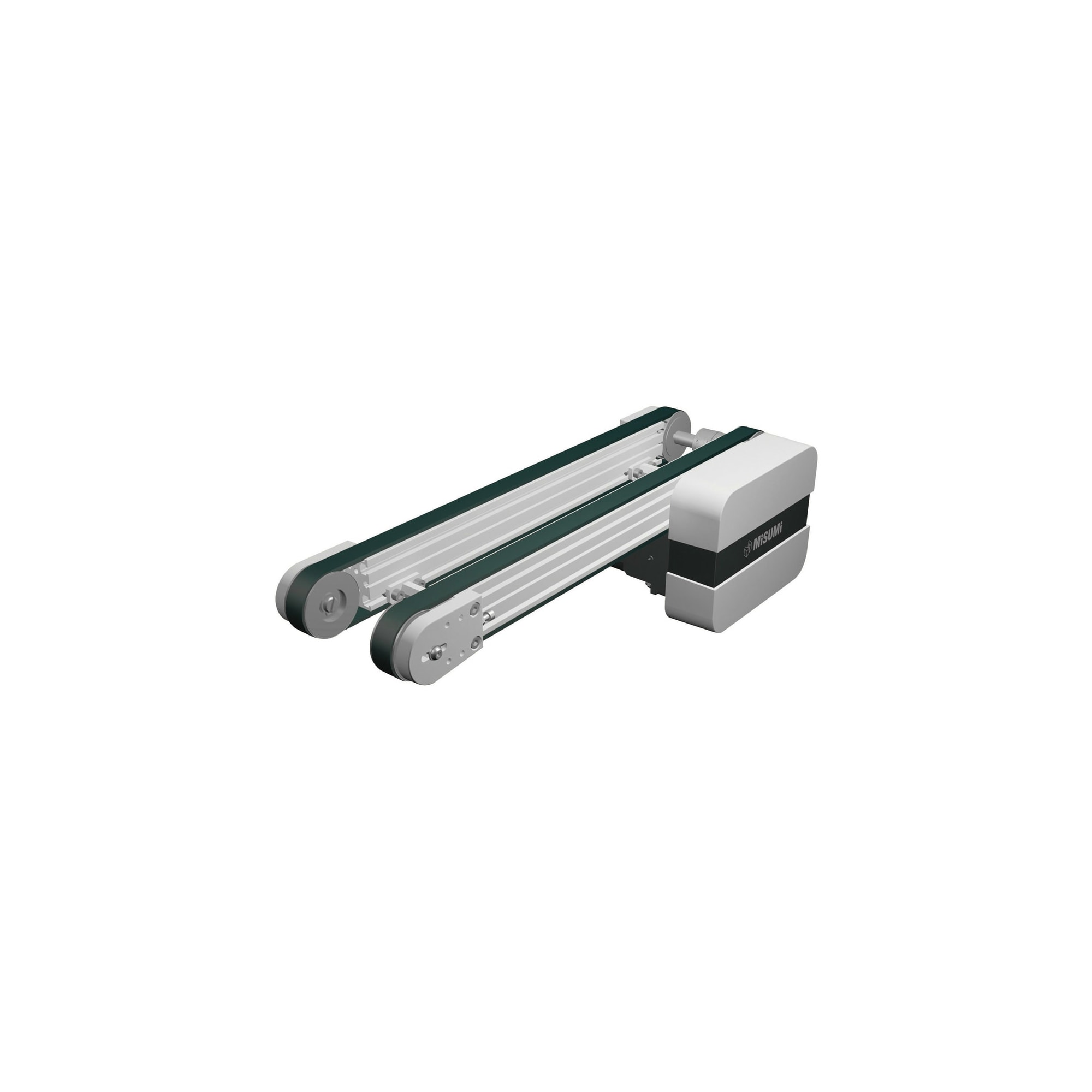 Timing Belt / End Drive / Dual Track / 3-Groove Frame / CVGTBE