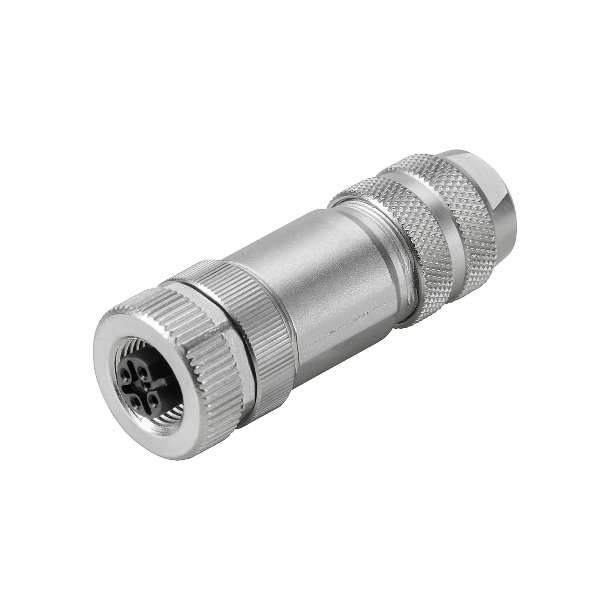M12 Female (Socket) B-Coded Connector