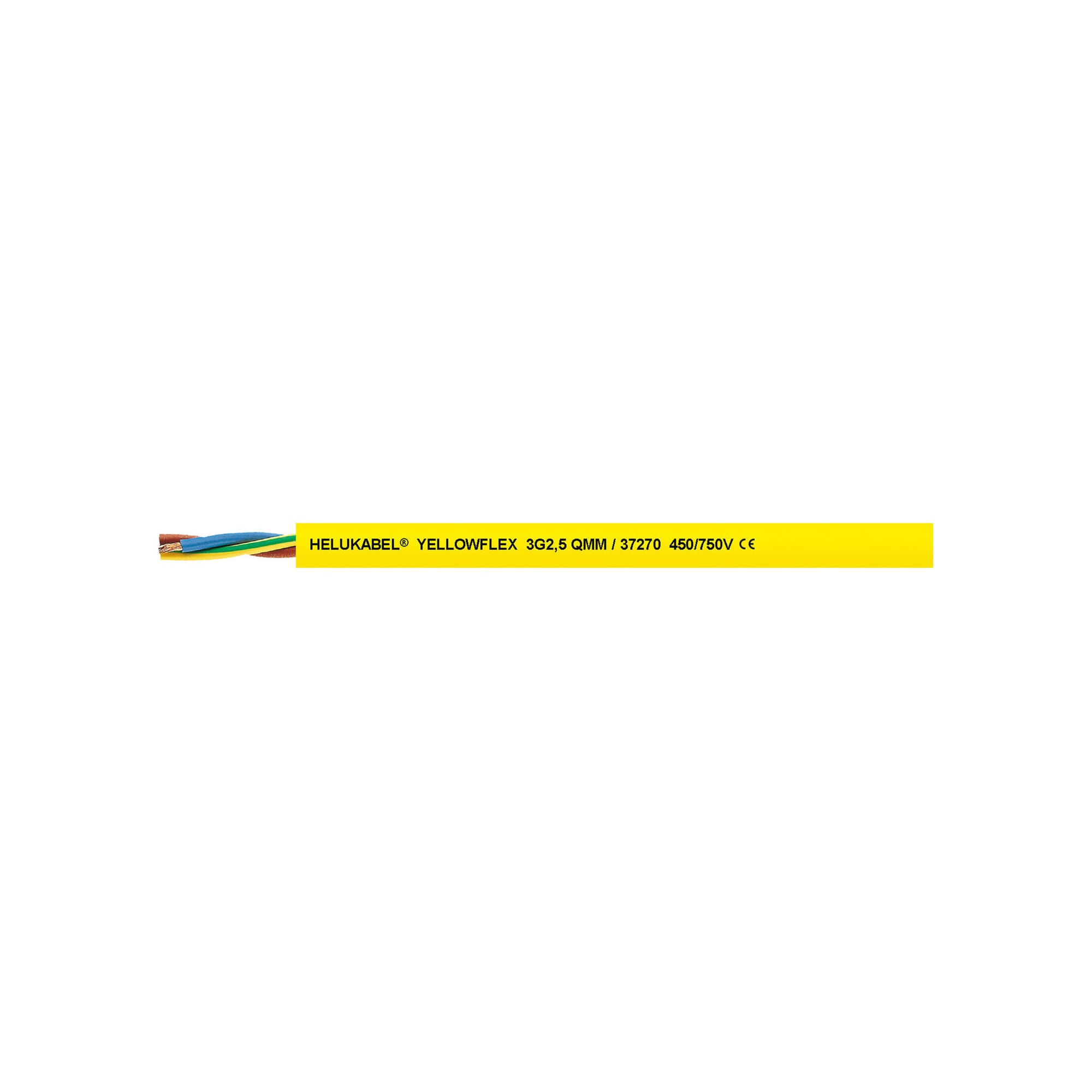 Allweather / Rubber & Lift Hoist Cable YELLOWFLEX