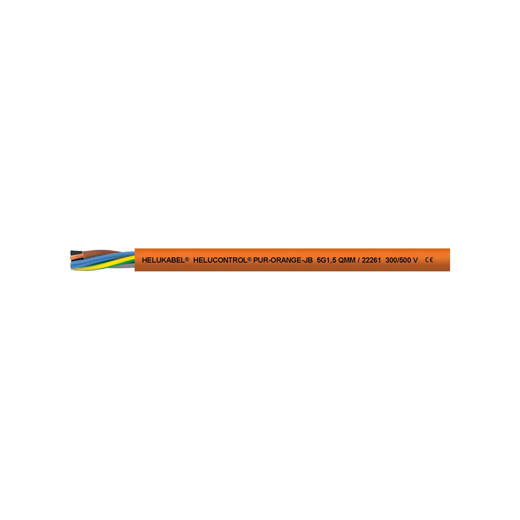 Control Cable PUR,TMPU UV resistant PUR ORANGE JB