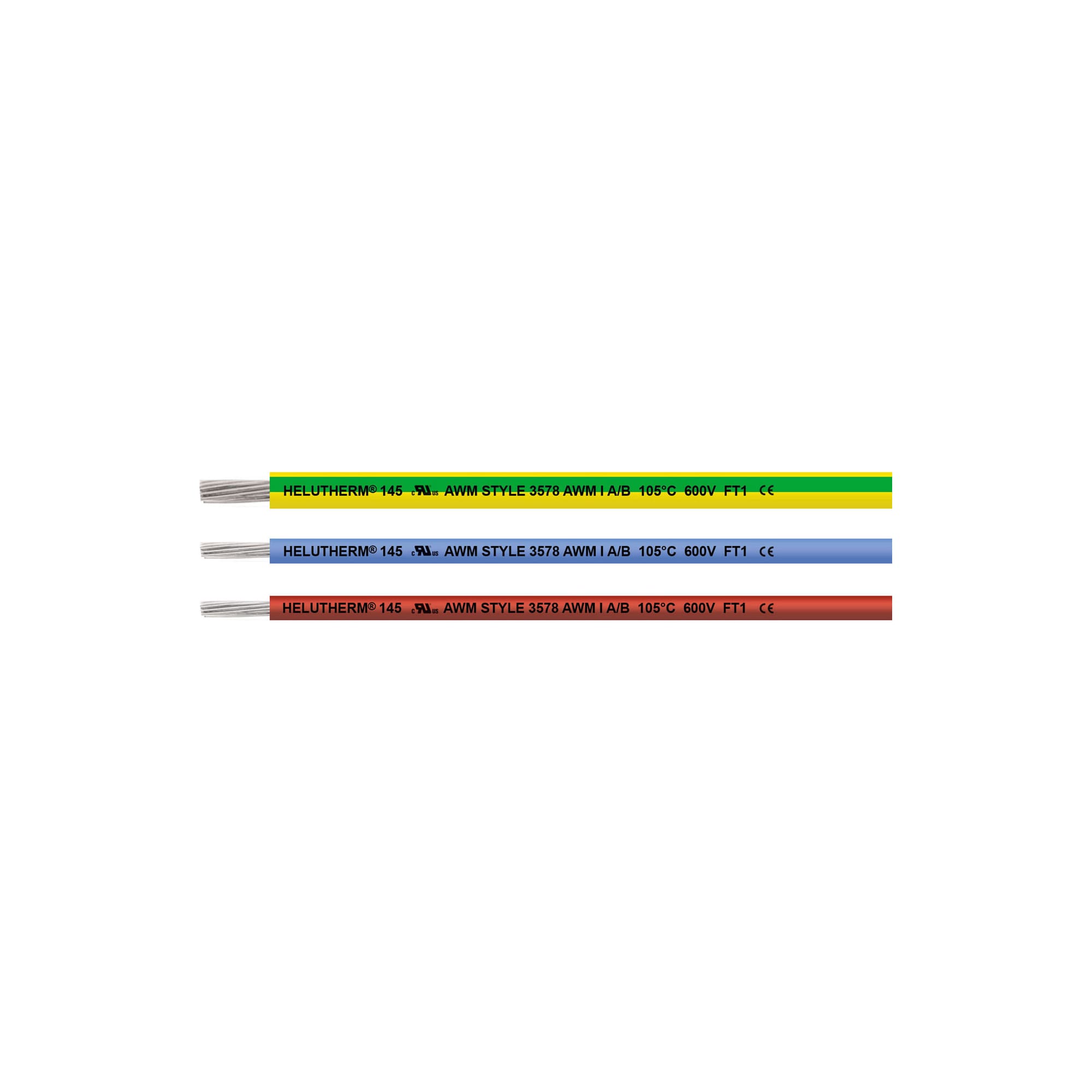 Single Core UL CSA UV resistant halogen free  HELUTHERM 145 600V