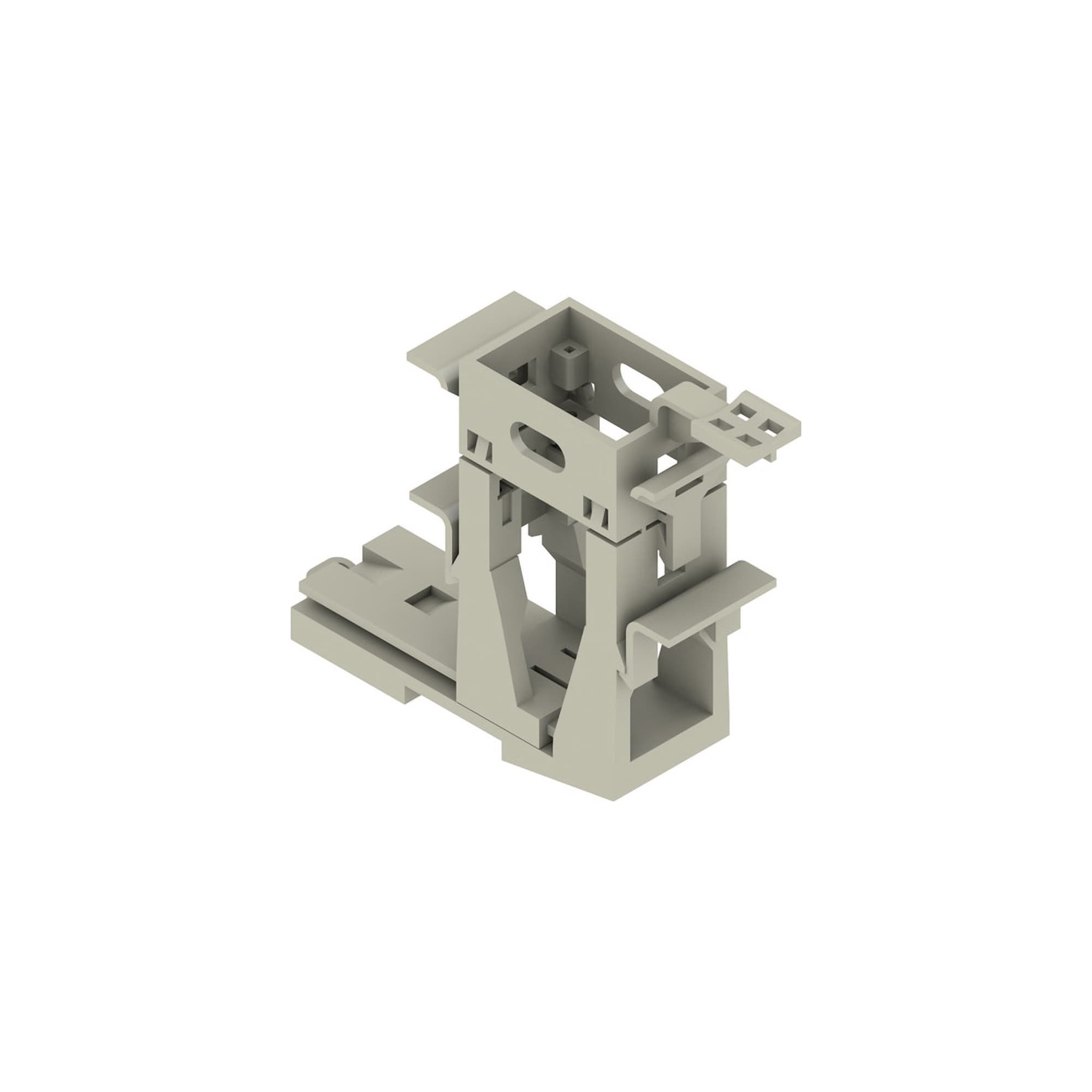 Rail Mounted System for Industry Plug-In Connectors