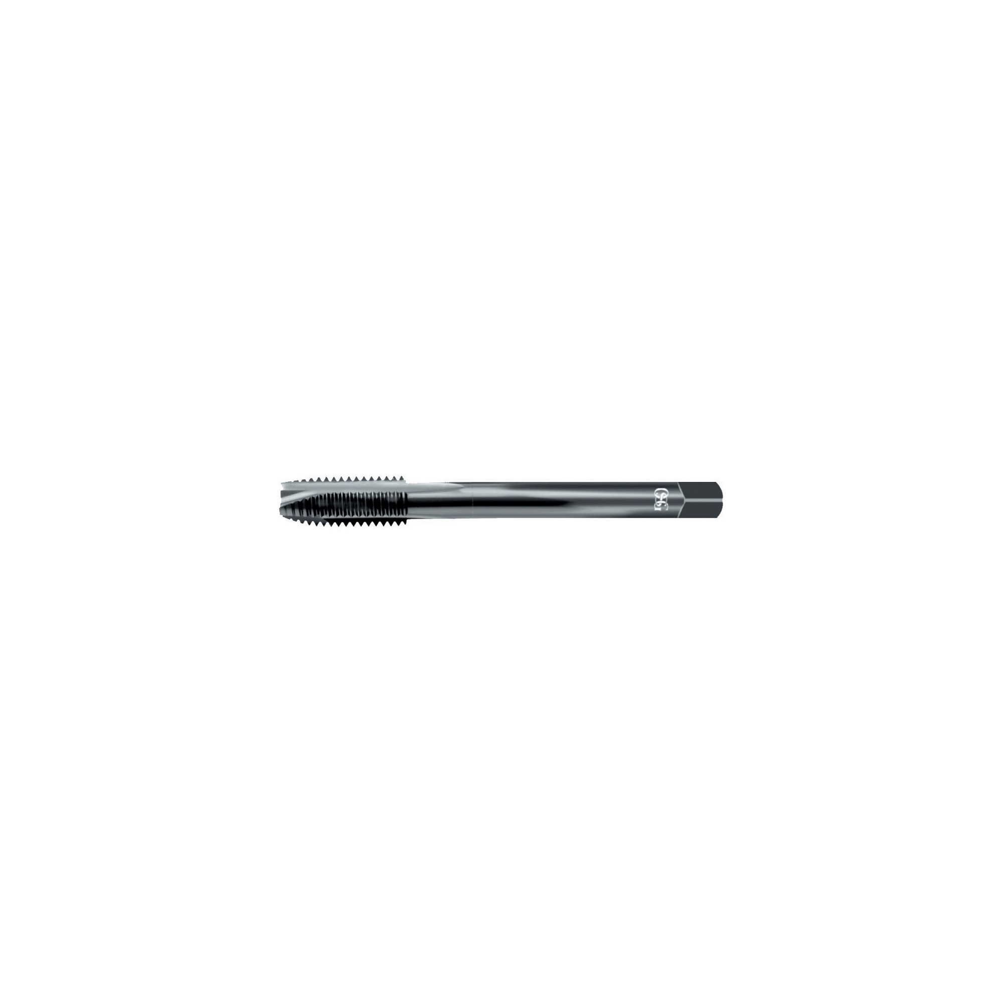 H-POT, Powder metal spiral-point cutting tap for through holes, Metric