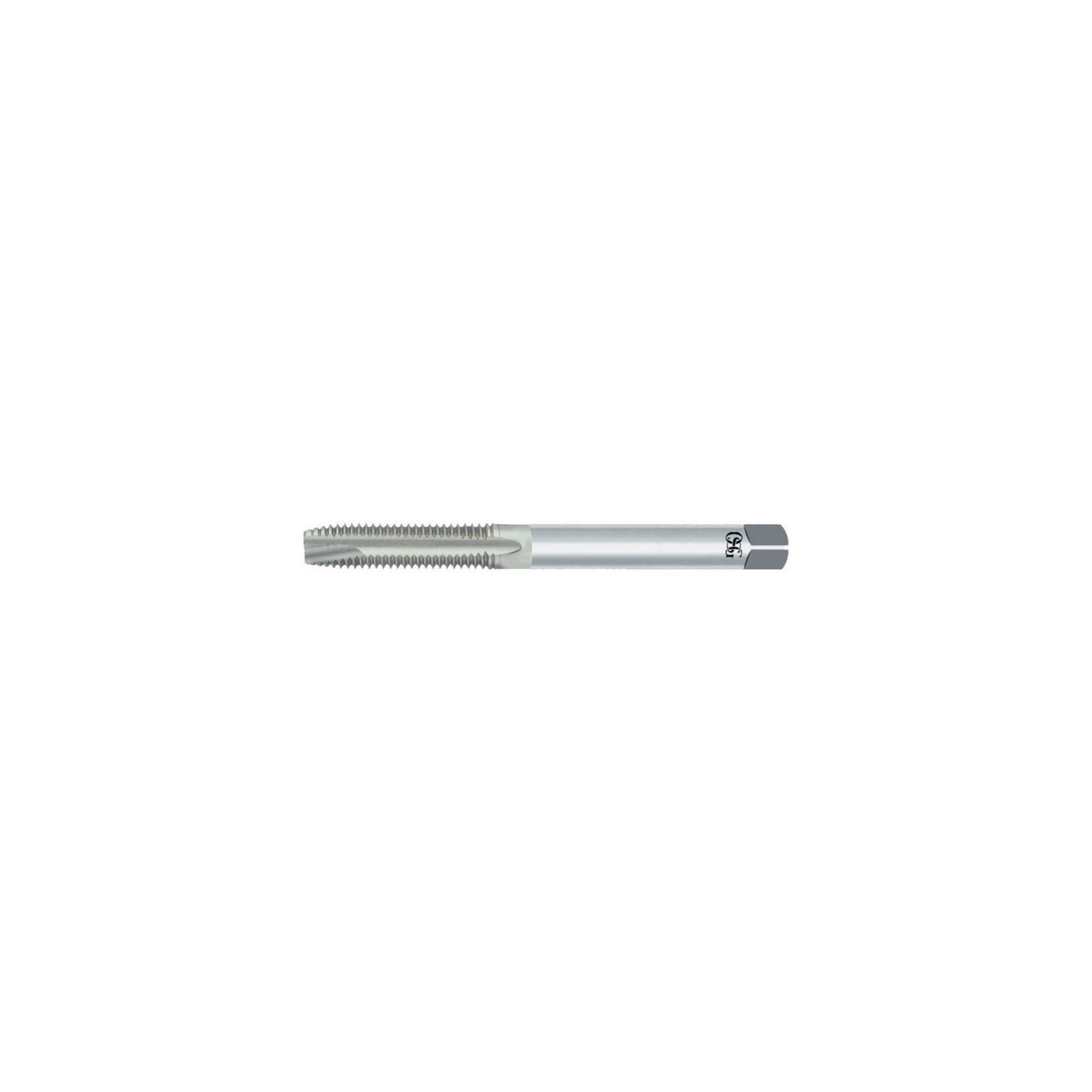 E-POT, Powder metal spiral-point cutting tap for through holes, UNJF