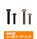 【ふっ素樹脂コーティング/ふっ素含有メッキ】化粧ビス-単品・小箱-
