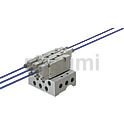 電磁弁　5ポート ベース配管型（ベース+電磁弁）/ベース単体
