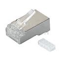 STP シールド有　CAT5e RJ45モジュラープラグ【10～100個入り】