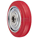 SR型 鋼板製ポリブタジェン赤ゴム車輪