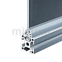 アルミ構造材 SF30 溝幅8mmタイプ マルチパネルフィックスインナーS/アウター