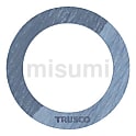 TRUSCO ガスケット フランジ内パッキン 10K 100A 厚み1.5mm