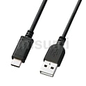 USB2.0 Type C-Aケーブル（ブラック・2m） KU-CA20K