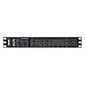 ラック用電源タップ（1U/20A/10ポート/サージ保護回路付き）