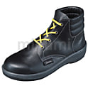 静電ウレタン2層耐滑軽量安全靴 7522 黒 静電靴