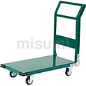 鋼鉄製運搬車（固定ハンドル/均等荷重300～600kg）