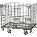 ネットパレット（クロムフリー・三価クロメートメッキ/最大積載荷重300～2000kg）