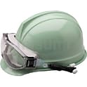 ゴーグル型保護メガネ（ヘルメット取付式） X-9302