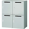 U型壁面書庫（パーソナルロッカー）