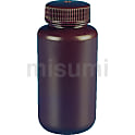 TARSONS 褐色広口試薬瓶 HDPE製/蓋：PP製 60ml