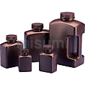 TARSONS 褐色角型瓶 HDPE製/蓋：PP製 500ml