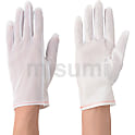 ADCLEAN ナイロンハーフ手袋 PVCコーティング L (10双入)