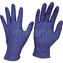 ニトリル極薄手袋（パウダーフリー） エコソフトスマートNBRグローブ ブルー