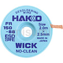 はんだ吸取線 ウィック FR-150 ノークリーン 2.5mm×2m 袋入り